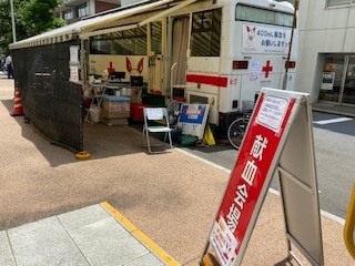 東京上野ライオンズクラブ献血ボランティア活動～台東区役所～